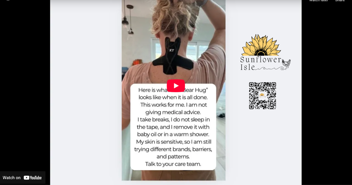 KT Tape: A Small Thing That Made a Big Difference in My Neck Pain