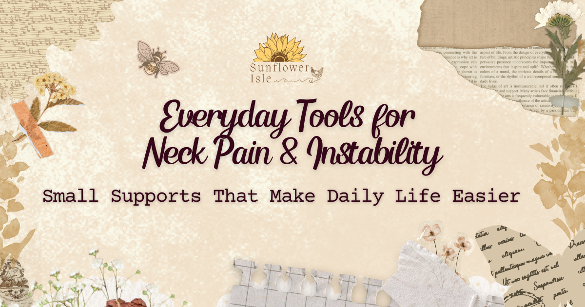 Everyday Tools for Neck Pain and Instability